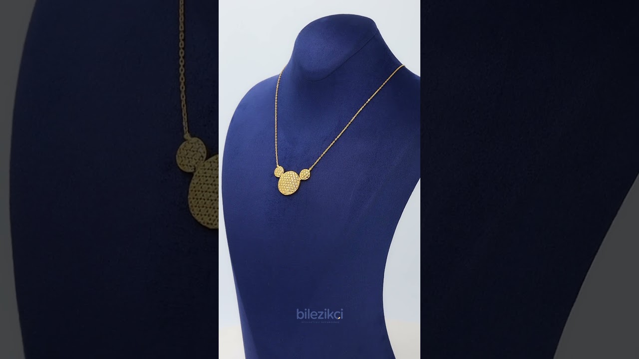 Yaşam Çiçeği 22 Ayar Altın Kolye