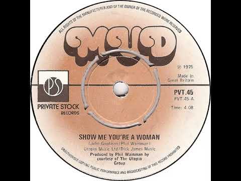 UK New Entry 1975 (297) Mud - Show Me You're A Woman