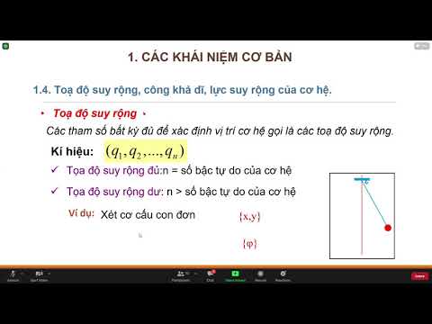 Phương trình Lagrange P1