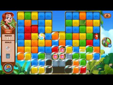 Lost Island Blast Adventure Level 689 - No Boosters