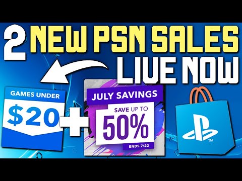 2 NEW PSN SALES LIVE RIGHT NOW - HUNDREDS OF PS4 GAME DEALS!