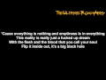 Papa Roach - Between Angels And Insects {Lyrics on screen} HD