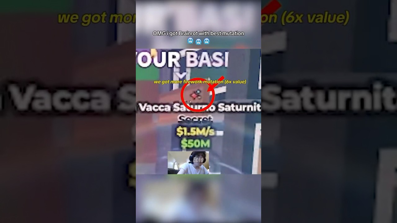 Admin spawned this Secret with best mutation in Steal a Brainrot