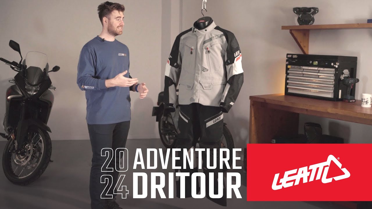 Leatt ADV 7.5 Dritour Textile Trousers - Steel Video