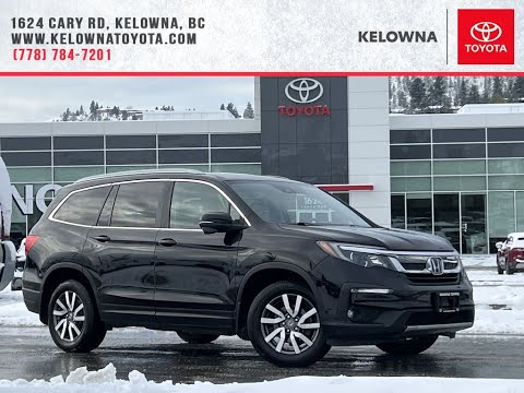 Black 2019 Honda Pilot EX-L AWD Review Kelowna BC - Kelowna Toyota