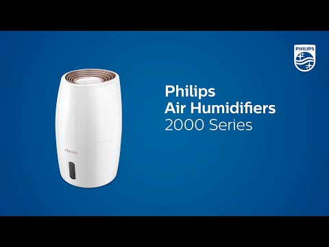 Jämn, effektiv cirkulation i hela rummet med 2000 series luftfuktare