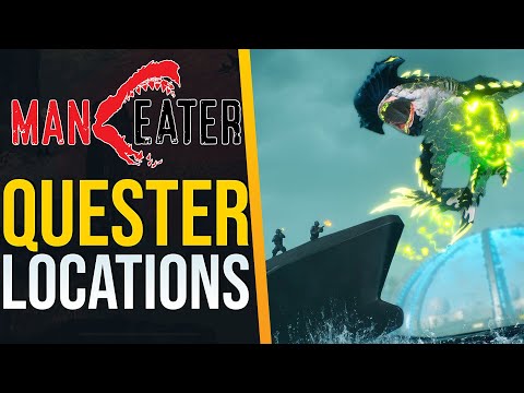 All The Locations of Questers in Maneater: Truth Quest!
