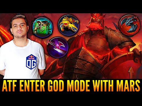 👉 OG.ATF (AMMAR) Enter GOD MODE With Mars Offlane - Someone Stop This Guy! - Dota 2