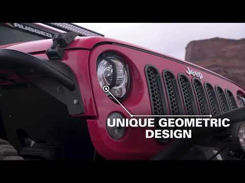 Rugged Ridge 18-20 Jeep Wrangler JL / 2020 Jeep Gladiator JT Black Elite Headlight Guards Black
