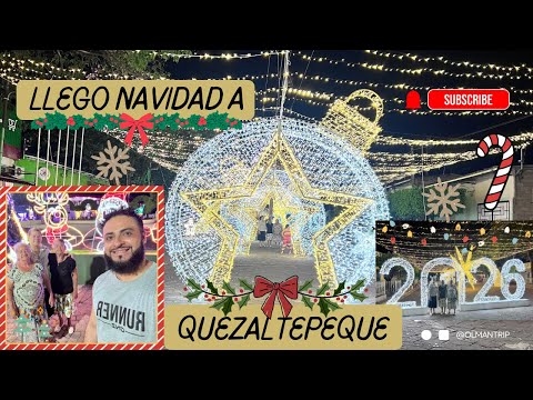 Llego navidad a Quezaltepeque | Asi esta de bonita la alcaldia de #quezaltepeque #lalibertad 