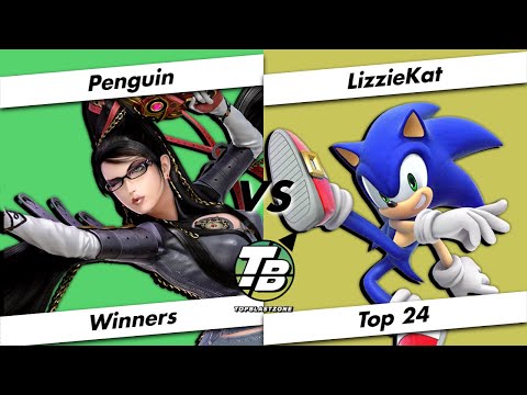 Top Blastzone 3 Winners Top 24 - Penguin (Bayonetta) Vs. SLU | LizzieKat (Sonic) - SSBU