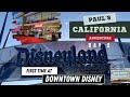 Downtown Disney Anaheim California Vlog | Splitsville Dinner | Walk Around Anaheim Tour |Day 2