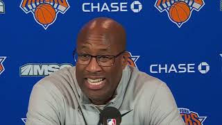 Mike Brown PostGame Interview | New York Knicks vs Toronto Raptors