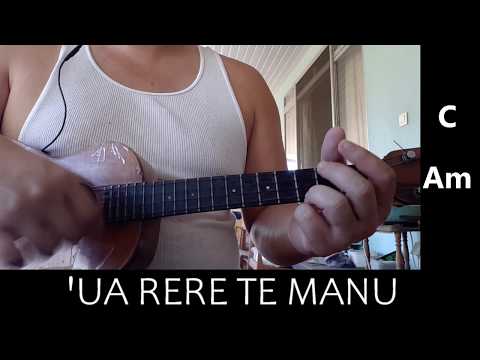 TAPA'O NO TE HERE - UKULELE Cover with Chords and Lyrics