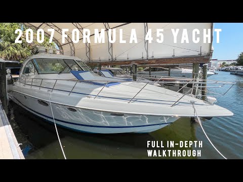 NEW LISTING | 2007 Formula 45 Yacht | Full Walkthrough