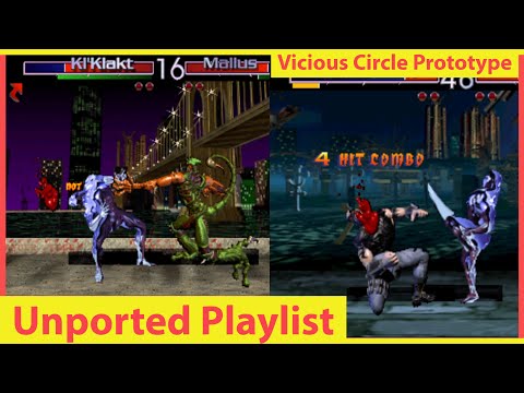 Vicious Circle Prototype! Atari's Janky Jaguar Based Arcade Fighting Game Beta You Never Got to Play