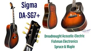 Video thumbnail for Sigma DA-SG7+ Acoustic/Electric Demo Video (General Overview) by Leduc's Own Music Shop