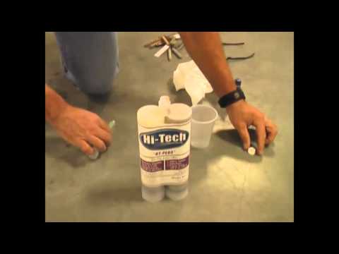 Polyurea Joint Fillers for concrete crack repair