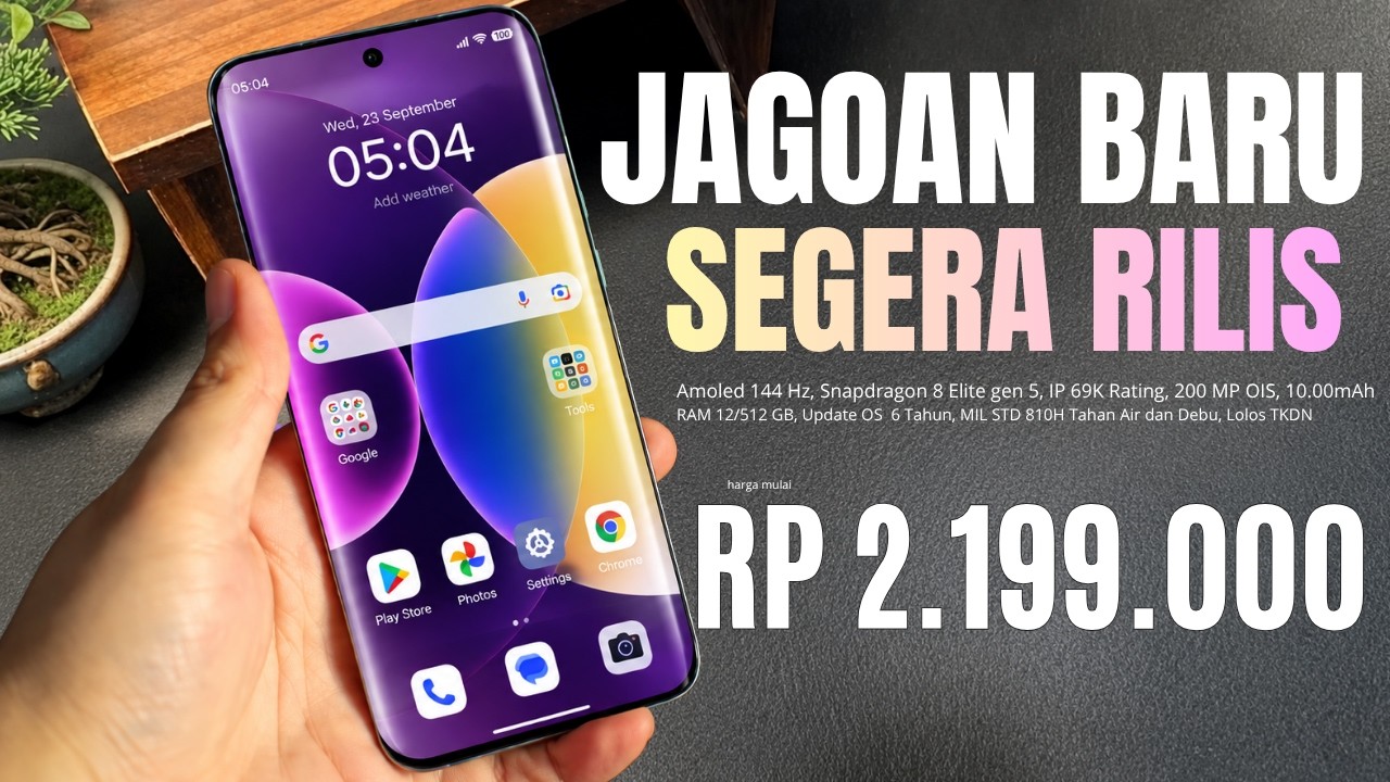 SABAR JANGAN BELI HP DULU‼️ADA HP RAM 12/512GB + 10.000mAh, SEBENTAR LAGI RILIS DI INDONESIA