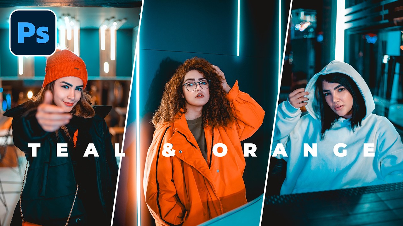 Teal and Orange Color Grading Effect in Photoshop