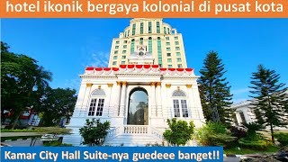 HOTEL ARTISTIK BERGAYA KOLONIAL DI PUSAT KOTA. KAMAR SUITE NYA GEDE BANGET - Gra