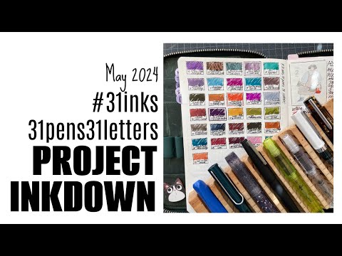 Project Inkdown: Days 30 & 31 * Week 5 Recap * Final Thoughts #31inks31pens31letters