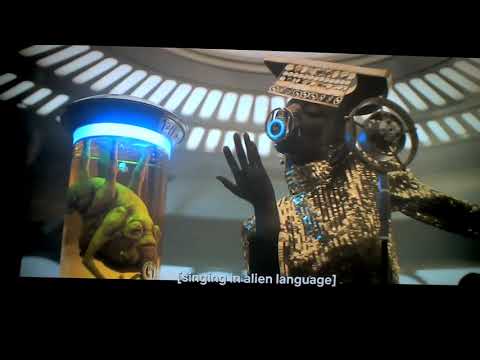 Star Wars Solo singing superstar in a pickle jar