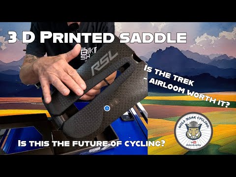 Is a 3 D Printed saddle worth the price?  Here's a review of the Trek Aeolus AirLoom bicycle saddle.