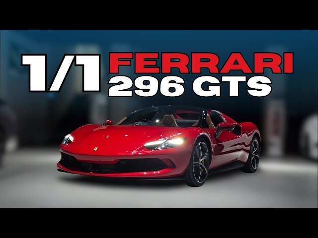 Pakistan Ki 1/1 Ferrari 296 GTS