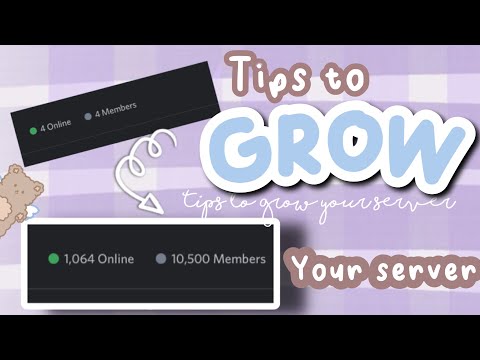 tips to GROW your discord server FAST | DiscordWithLexi Tutorial
