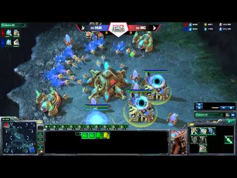 HuK (P) vs MC (P) G1 Red Bull Battlegrounds Austin Group C - Day 1