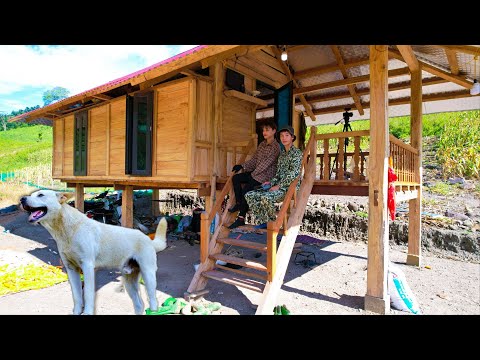 Building a new farm episode 48 | sawing wood for kitchen and goat herding