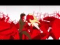 Bakemonogatari fight scene: Koyomi vs. Kanbaru ...