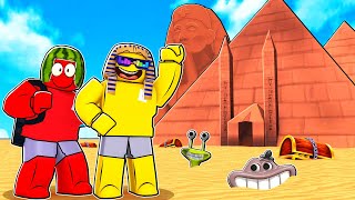 SUNNY and MELON vs DESERT ESCAPE OBBY in Roblox