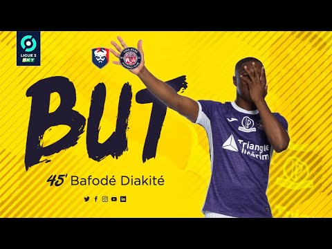 #SMCTFC Le spectaculaire but de Bafodé Diakité contre Caen d'une frappe flottante de 25 mètres