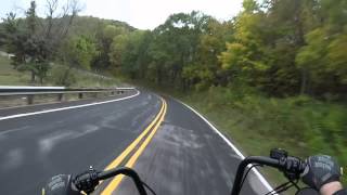 preview picture of video 'Fall Ride Through Wildcat Mountain State Park GoPro Hero3+'