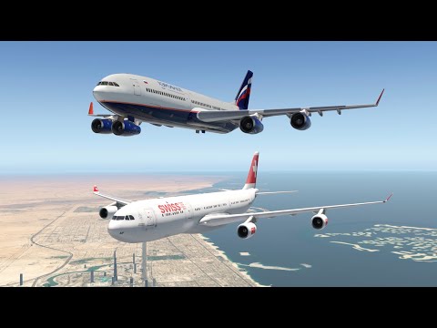 Ilyushin IL-96 VS Airbus a340