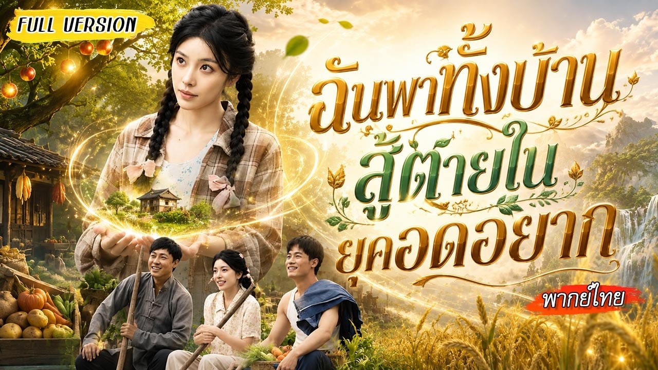 🌾ทะลุมิติกลับยุคข้าวยากหมากแพง เธอใช้ระบบโกง จากครอบครัวที่แทบไม่มีกิน สู่ชีวิตรุ่งเรืองที่คนอิจฉา