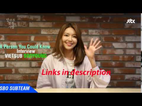 [VIETSUB] Sooyoung A Person You Could Know_First Interview
