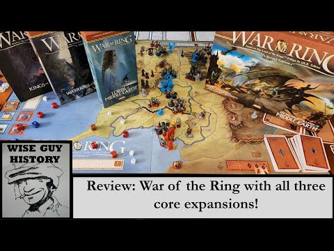 Review: War of the Ring with all core expansions