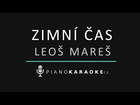 Leoš Mareš - Zimní čas | Piano Karaoke Instrumental