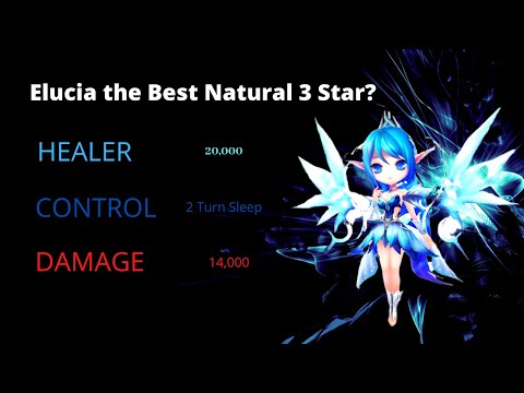 Summoners War Elucia RTA I One of the Best Natural 3 Stars
