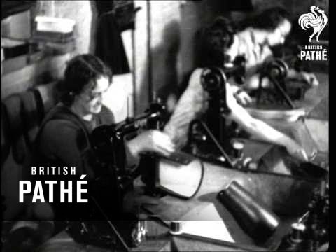 Holzschuhherstellung erklärt 1942 (1942)