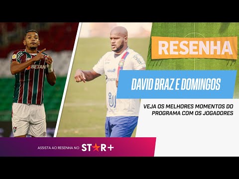 MUITA HISTÓRIA DE BASTIDORES E RISADA GARANTIDA! David Braz e Domingos no Resenha ESPN