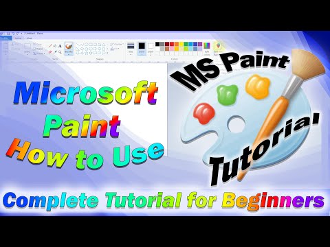 How to Use Microsoft Paint Complete Tutorial for Beginners