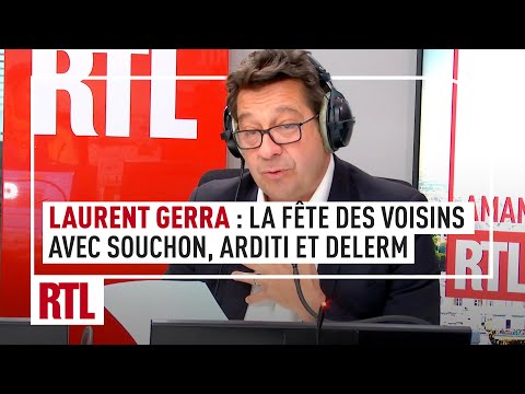 Laurent Gerra: Neighbors' Day 2023 with Alain Souchon, Pierre Arditi and Vincent Delerm