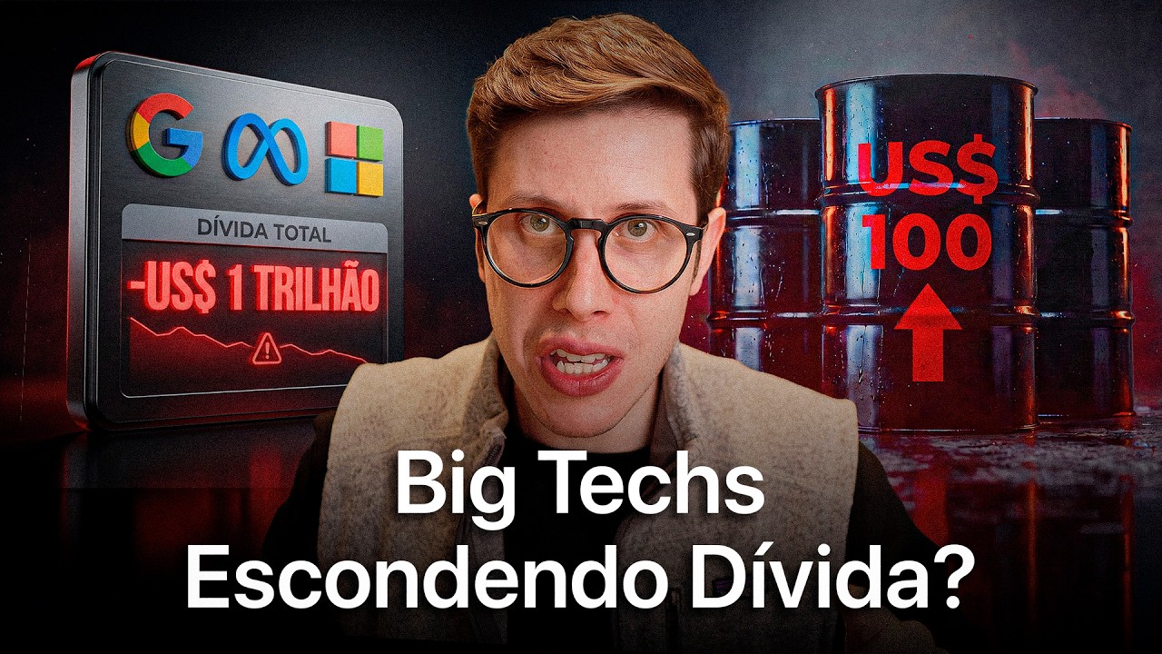 Big Techs estão escondendo prejuízo, Petróleo sobe para U$100, Ações de IA caem e muito mais…