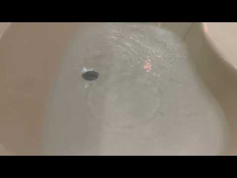 Bathtub Filling ASMR // Purple 🟣 Bath Tab + Bubbles 🫧 1 Hour Loop to Fall Asleep 💤 to Study 📚