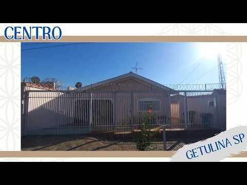 Casa a venda no centro de Getulina SP