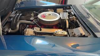 32-Years-Owned 1968 Chevrolet Corvette Convertible 327/350 4-Speed Start Up